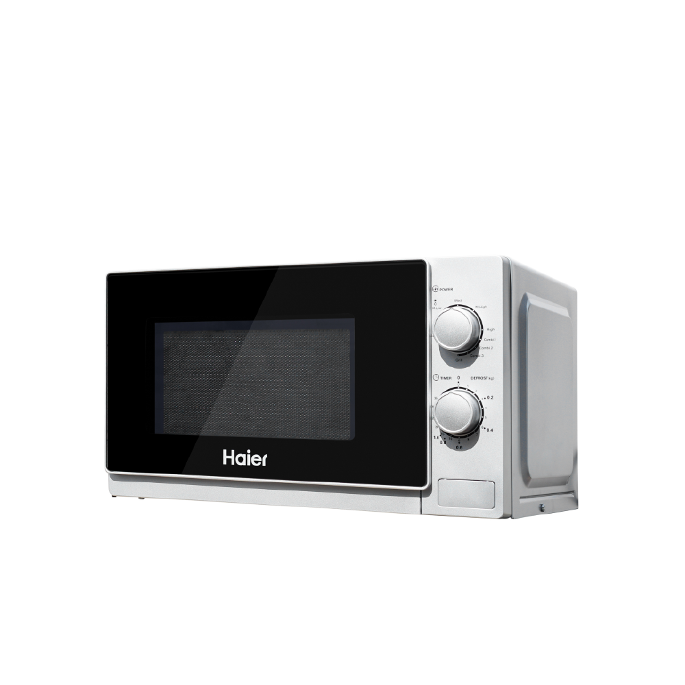 Haier 20L Grill Microwave with Curvaceous Glass Door Design